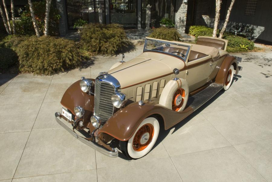  Lincoln Model KB Convertible Roadster by LeBaron 1934 года  (фото 1 из 17)
